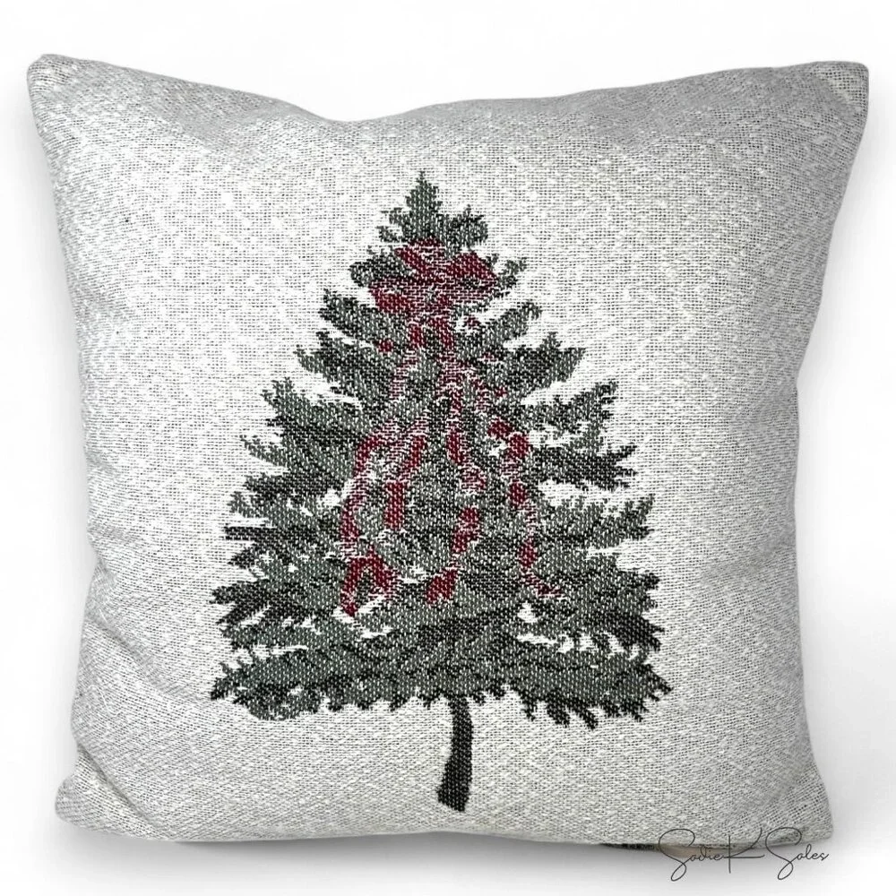 Woven Tree Throw‎ Pillow - Threshold Studio McGee, Target Christmas 2023